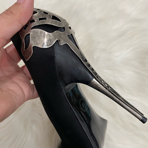 Stella McCarthey scarpa Tess s tunit silk satin heels - Picture 10 of 13